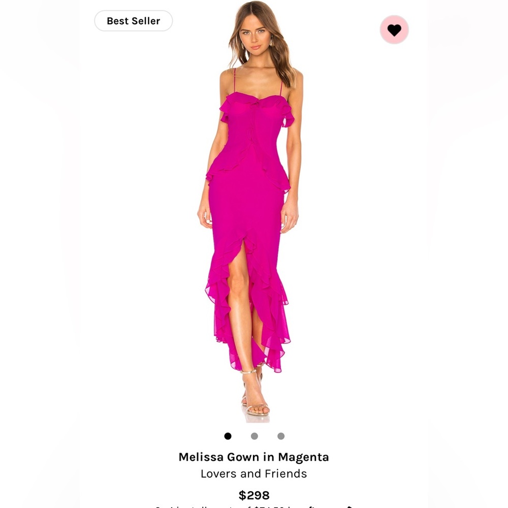 Lovers and Friends Melissa Gown Dress